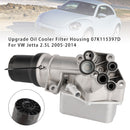 Upgrade Oil Cooler Filter Housing 07K115397D For VW Jetta 2.5L 2005-2014