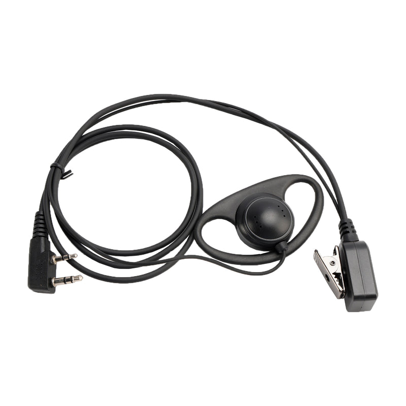 K-326-D Earhook Headset For TK-240 TH-F7 RPU499A Plus KG669 TG-2AT PX-666 UV-5RC