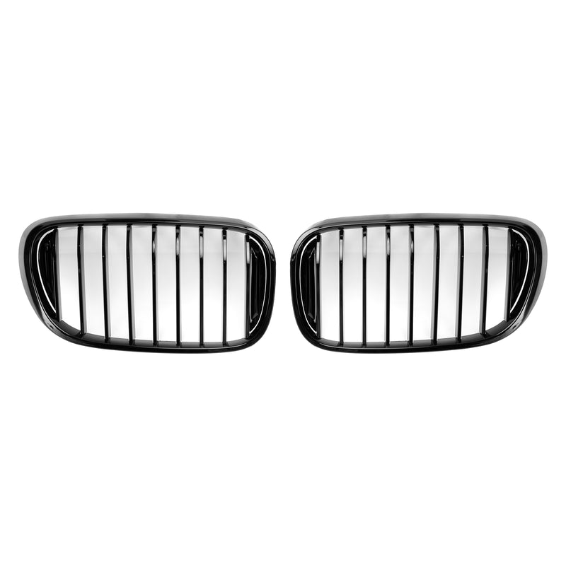 BMW 7-Series G11 G12 740i 750i 2016-2018 Gloss Black Front Kidney Grille