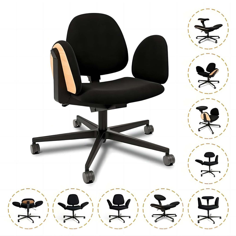 Multifunctional Creativity Chair Meditation Chair  ADHD Chair Cross Legged Office Home Transformable and movable chair Suitable for lazy people and those who need to change their sitting posture