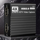 USB 3.0 Video Capture Card HDMI 4K Recording Box Live 1080P Video Recorder 60FPS