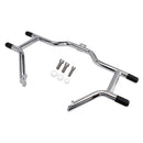 Bumper Engine Guard Fairing Mount Crash Bar Kit Fits For Cvo Road King Black