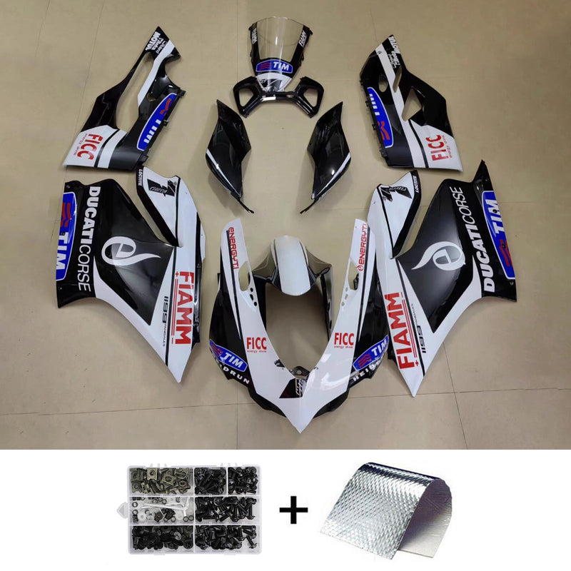 2012-2015 Ducati 1199 Injection Fairing Kit Bodywork Plastic ABS