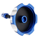 CNC Fuel Tank Cap w/Vent Blue For Suzuki DRZ125 RMZ250 DRZ LTZ 250 400 LTR450