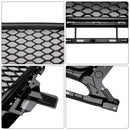 Gloss Black Front Honeycomb Bumper Grill Grille Fit Audi Q5 2013-2017