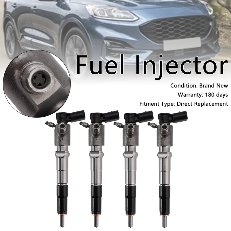 4PCS Fuel Injector GK2Q-9K546-AC Fit Ford Transit Tourneo Focus 2.0 VDO 2143478