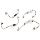 2011-2013 For BMW 335is 4PCS Turbo Charger Coolant Hose Line Kit 11537558901