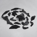 Injection ABS Plastic Bodywork Fairing Fit for Kawasaki Z650 2017-2019 Black