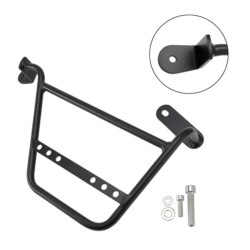 Saddlebag Support Mounting Bracket Racks Black For Guzzi V7 750Cc 21-24 Right