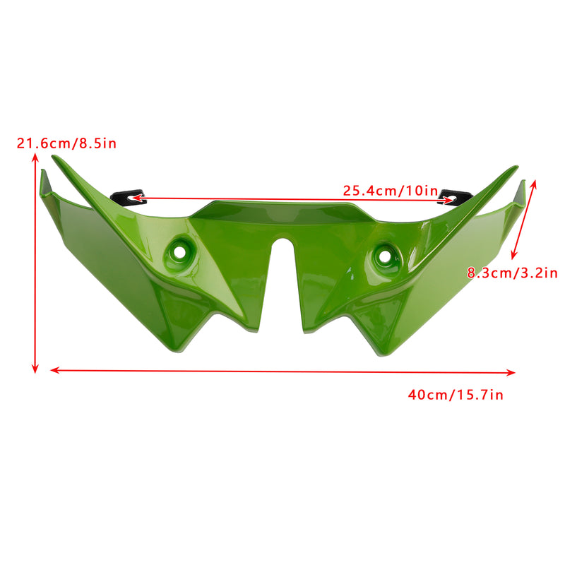 Front Downforce Spoiler Extension Fairing For Kawasaki Z650 2021-2024