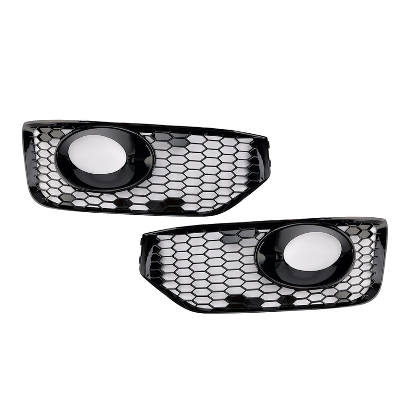 Fog Lamp Light Cover Insert Grille Fit VW T5 T5.1 2010-2015 S-line Gloss Black