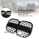 2020-2025 Fit BMW 4 Series G22 G23 G82 W/ ACC Black Front Bumper Grille Grill