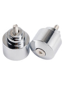 Silver Handlebar End Weight Kit For Honda VFR 800 F Fi CB 700 750 S F CBR 1100 XX