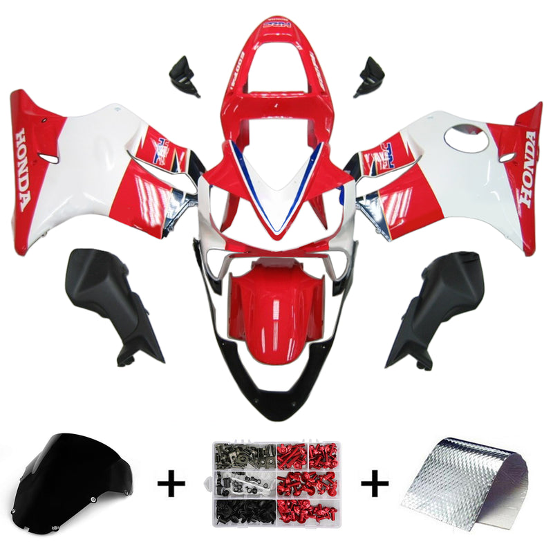 Amotopart Honda CBR600 F4i 2001-2003 Fairing Kit Bodywork Plastic ABS