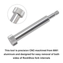 Fork Lower Leg Removal Tool-Threaded punch to remove spring/damper side For Rockshox