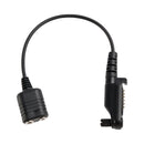 K Interface Headset Port Converter Cable for Hytera HYT HP680 HP700 HP780 Z1P