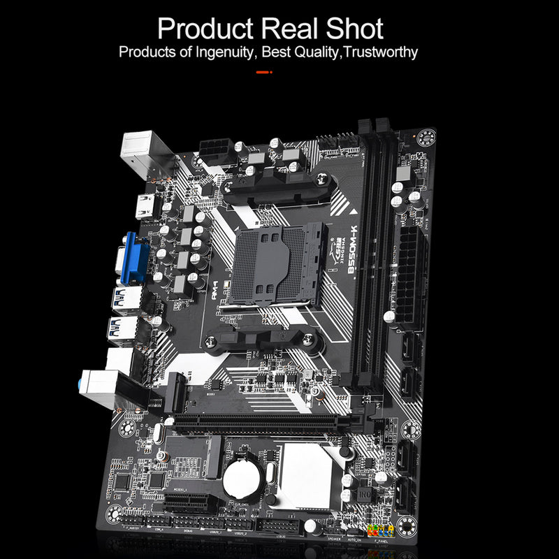 B550M-K Computer Motherboard AM4 protocol M.2 Hard Drive Supports Ryzen 3-5