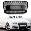 RS5 Style Honeycomb Front Bumper Grille Grill Fit Audi A5 S5 B8.5 2013-2016