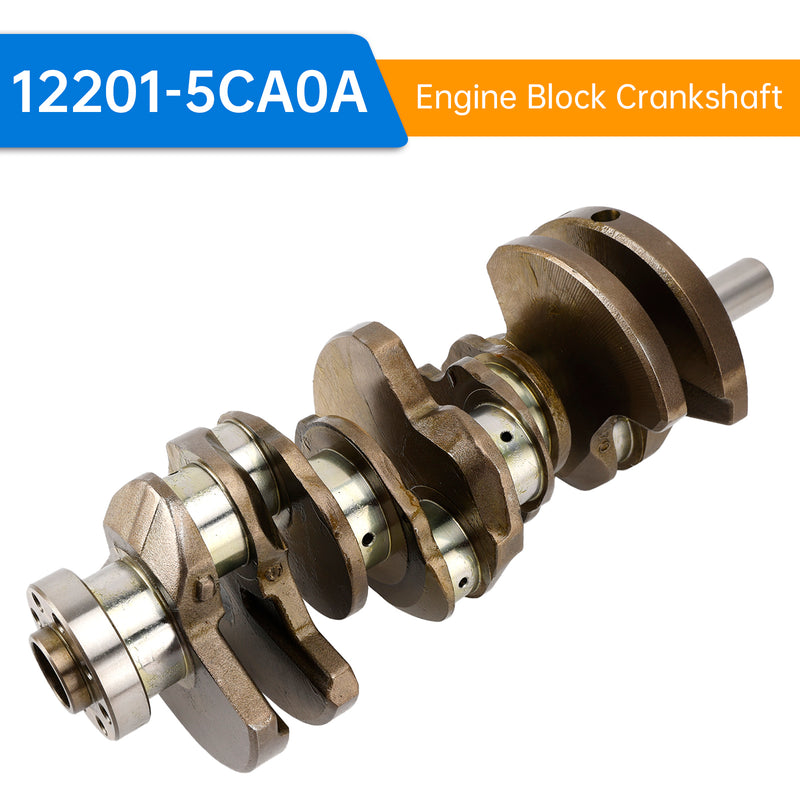 Engine Block Crankshaft VR30 for Infiniti Q50 Q60 3.0L V6 16-24 12201-5CA0A