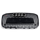 2012 2013 2014 2015 Audi A6 C7 S6 RS6 Style Honeycomb Front Bumper Grille Grill Generic