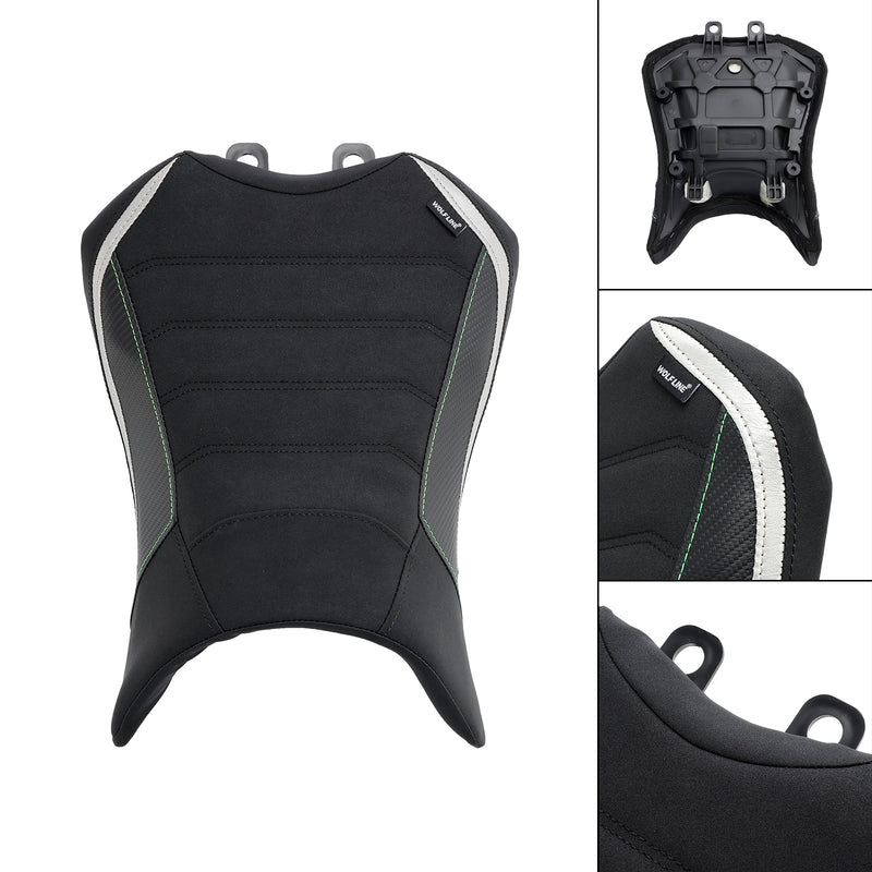 Front Driver Raider Seat Pillion Saddle Fits For KAWASAKI Ninja 1000SX 22-23 Green