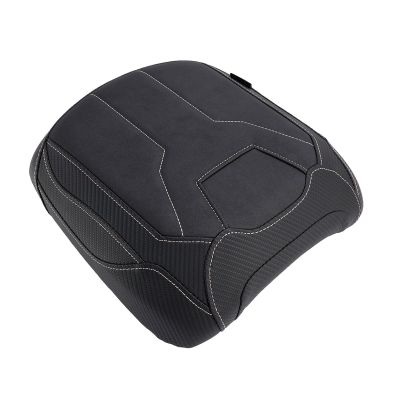 Rear Passenger Seat Cushion Pu Pillion Flat Black For Yamaha Tracer 9 Gt 21-23 Black