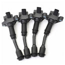 4X Ignition Coil + 4X Spark Plug UF735 For Ford Fusion Escape 1.5L 2014-2020