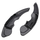 Carbon Look Steering Wheel Paddle Shifter Extension Covers Fit Lexus IS RC NX