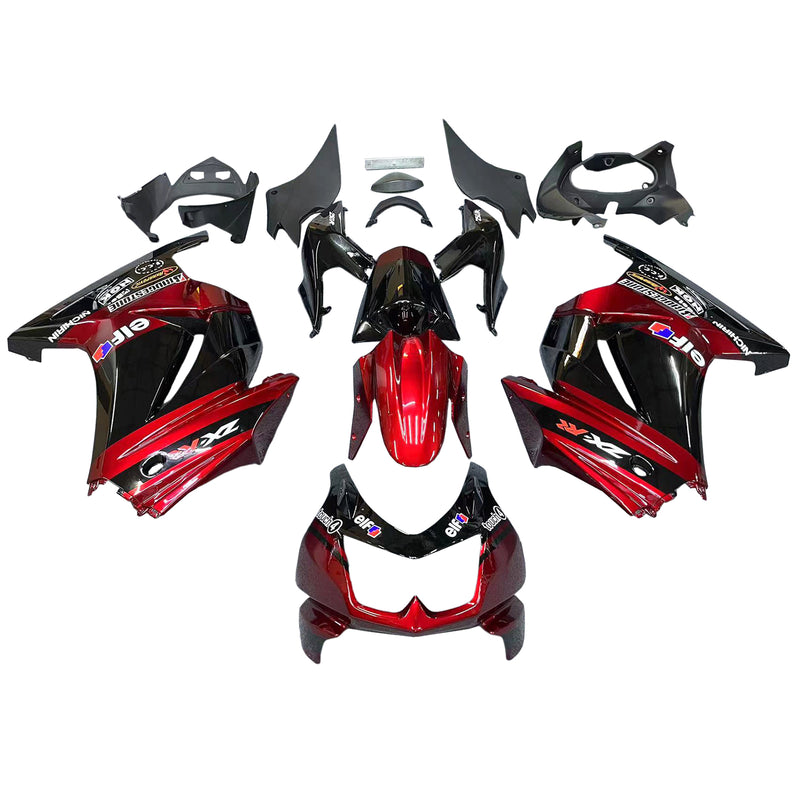 Amotopart Kawasaki EX250 Ninja250R 2008-2012 Fairing Kit Bodywork Plastic ABS