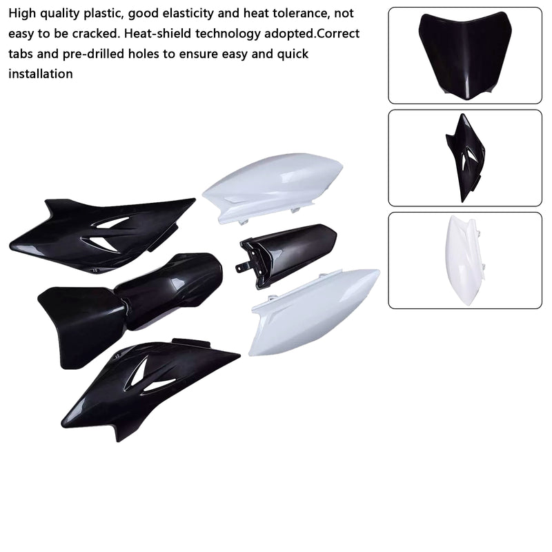 Body Plastic Kit Front Rear Fender Fairing For Yamaha TTR50 2006-2021