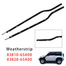 For Suzuki Sidekick SE416 2PCS Door Belt Weatherstrip 83810-65A00