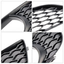 2PCS Front Bumper Fog Light Grill Lamp Cover Fit Audi Q7 Sportback 2010-2015