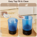 Humidifiers for Bedroom, 3.2L Cool Mist Humidifier for Home Plant and Baby Nursery, Quiet Ultrasonic Humidifier with 360° Nozzle and Colorful Gradient Light, Auto Shut-Off