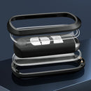 Aluminum Alloy TPU Black Car Key Case Cover With Buckle For Mazda CX-4 CX-5