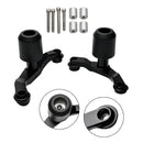Kawasaki Zh2 2020-2023 Cnc Anti-Crash Frame Sliders Protector Black