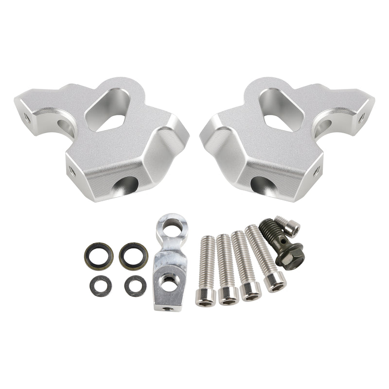 Handlebar risers 38mm with offset 27mm for BMW R 1300 GS R1300GS 2023-2024
