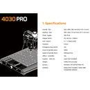 CNC 4030 PRO 500W Spindle Milling Machine Cutter Engraving Carved Metal Wood