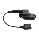 K Interface Headset Port Converter Cable for HT1000 MTS2000 GP900 MTX838 XTS2500