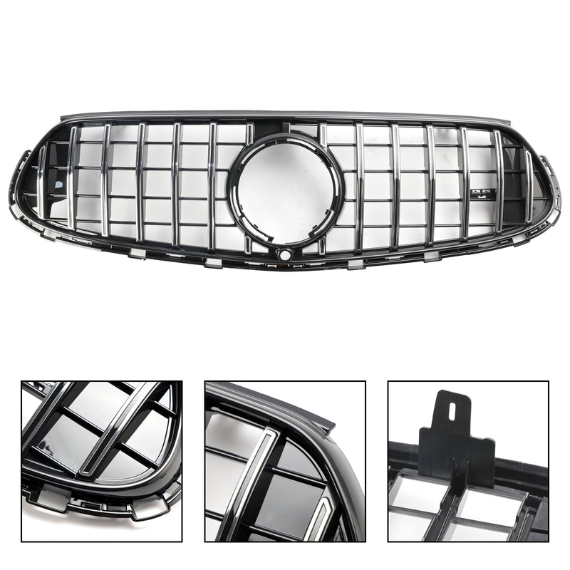 Front Bumper Upper Grill Grille Fit Mercedes GLC X254 C254 with AMG-Line 2022+