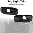 Pair Fog Light Bezel Trim For Ram 2500 3500 2019-2024 68449341AA
