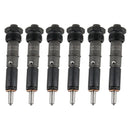 1989-2993 Dodge D250 D350 Cummins 5.9L 12V 6Pcs Fuel Injector 0432131837 3919350