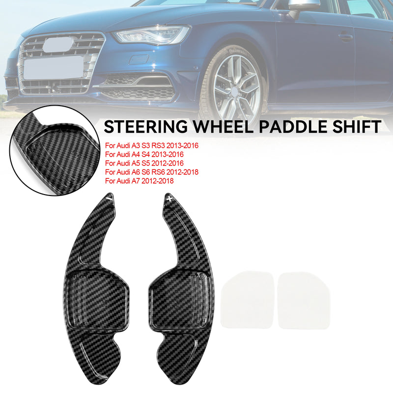 Steering Wheel Shift Paddle Shifter Extension Fit Audi A3 A4 A5 A6 A7 A8 Q5 Q7
