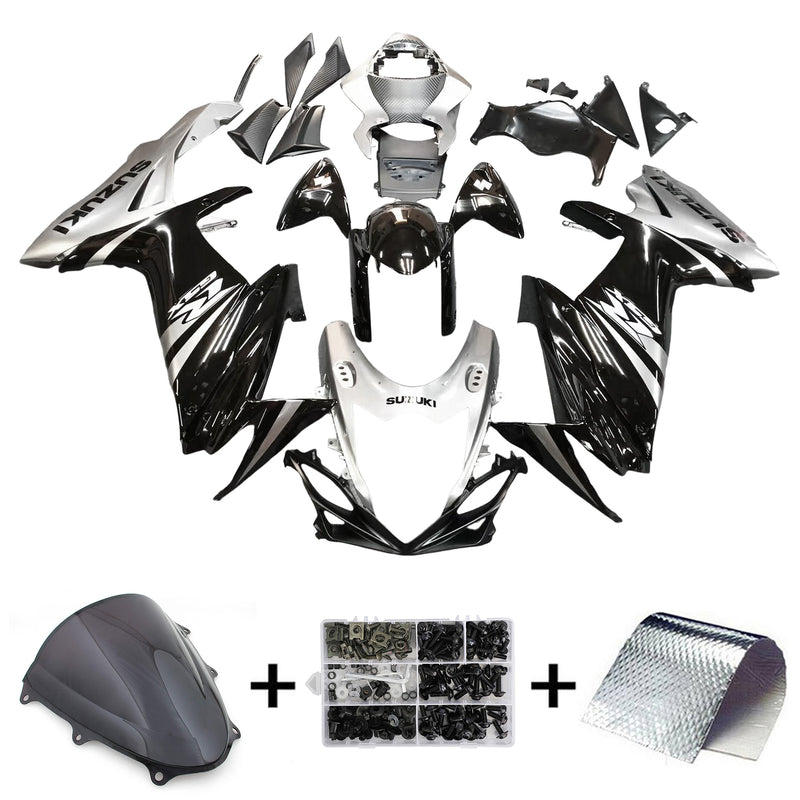 Amotopart  Suzuki GSXR 600/750 2011-2024 K11 Fairing Kit Bodywork Plastic ABS