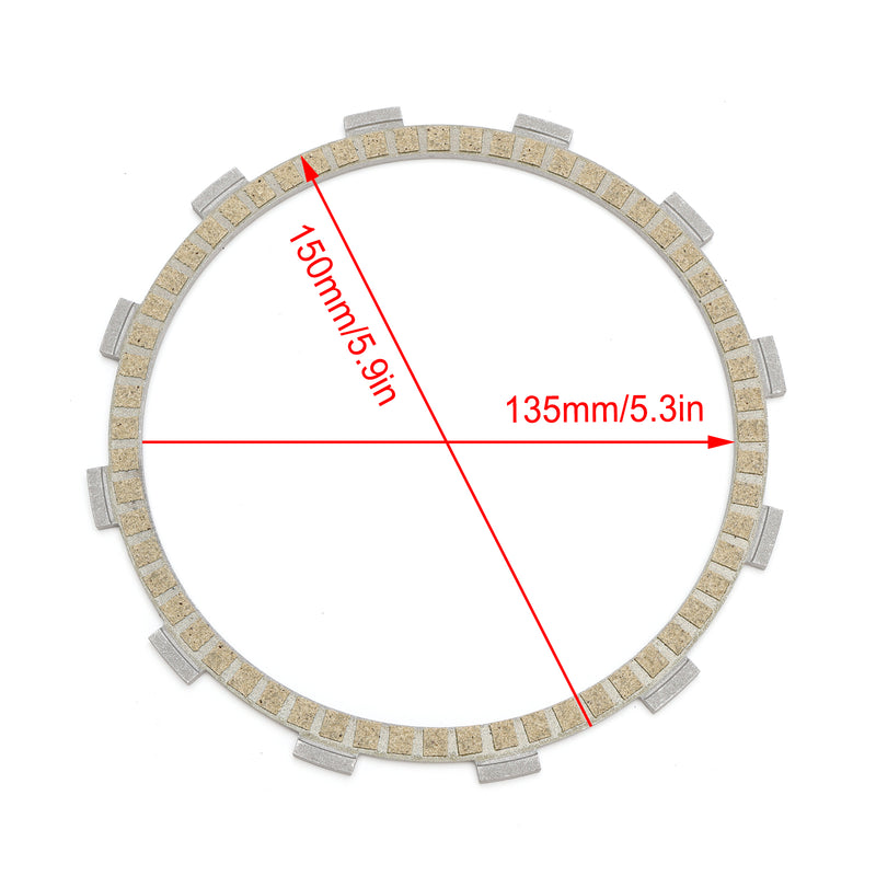 Clutch Friction Plate Kit fit for Honda CBR1100XX Blackbird 97-98 22201-MAT-000