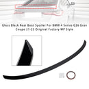 Gloss Black Rear Boot Spoiler For BMW 4 Series G26 Gran Coupe 21-25 MP Style