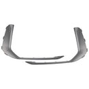 2PCS Front Fog Light Lamp Trim Fit Audi A6 C8 S-Line S6 2019-2023 Gray