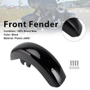 For Touring 17'' 18'' 19'' 21'' tire ABS Front Fender Black