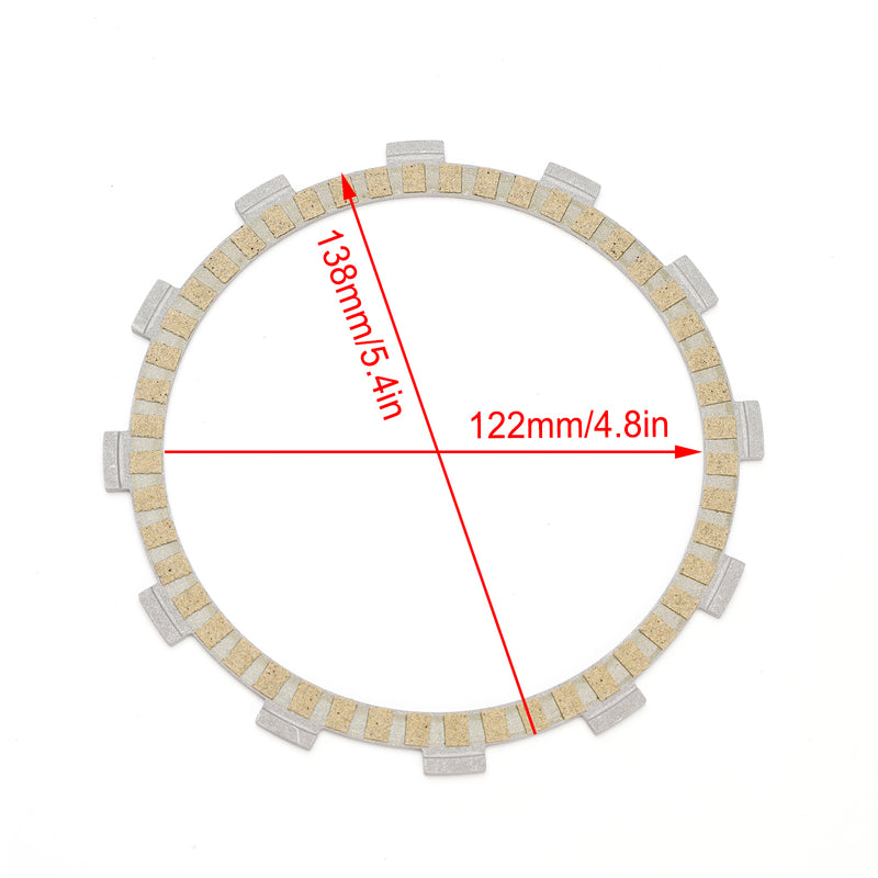 Clutch Friction Plate Kit fit for Kawasaki ZX1000 NINJA H2R 2015-24 21441-24F50