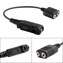 K Interface Headset Port Converter Cable for MTP3200 MTP3250 XPR 3300 XIR P6608