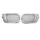 Front Kidney Hood Grille Grill For BMW E46 3 Series 4 Door 2002-2005 Chrome